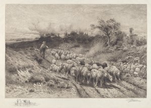 Een Weg in New England door Peter Moran