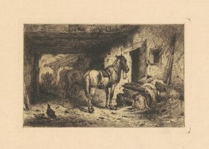 De middagrust door Peter Moran