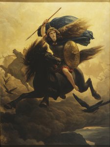 De Walkuren door Peter Nicolai Arbo