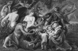 Vrede en oorlog (gravure)