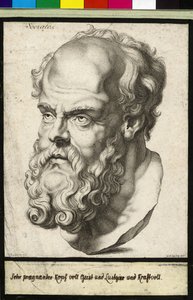 Socrates door Peter Paul (after) Rubens