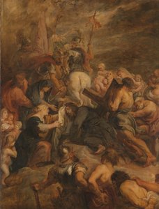 Christus op weg naar Golgotha door Peter Paul Rubens (workshop of)