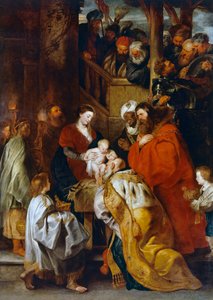 Aanbidding der Wijzen door Peter Paul Rubens