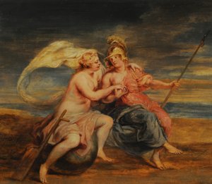 Allegorie van Fortuna en de Deugd door Peter Paul Rubens