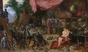 De allegorie van de tastzin door Peter Paul Rubens