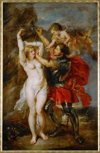 Andromeda bevrijd door Perseus door Peter Paul Rubens