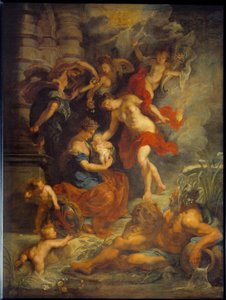 De geboorte van Maria de