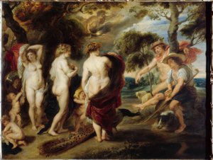 Het oordeel van Paris door Peter Paul Rubens