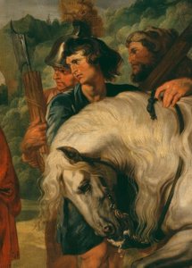 Decius Mus onderwerpt zich aan zijn lot door Peter Paul Rubens