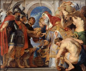 De Ontmoeting van Abraham en Melchizedek