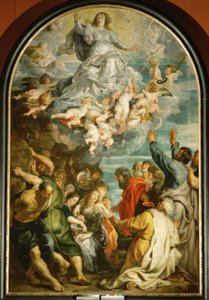 De Hemelvaart van Maria door Peter Paul Rubens