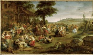 Vlaamse kermis door Peter Paul Rubens