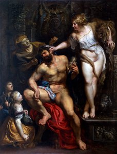 Hercules en Omphale, 1606 door Peter Paul Rubens