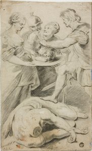 Herodias Ontvangt het Hoofd van Johannes de Doper door Peter Paul Rubens