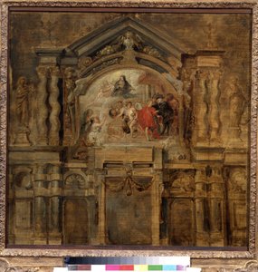De apotheose van infante Isabella van Spanje