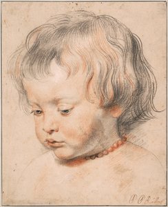 Nicolaas Rubens met een koraalketting door Peter Paul Rubens