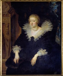 Portret van Anna van Oostenrijk, koningin van Frankrijk door Peter Paul Rubens