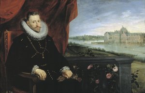 Portret van Aartshertog Albert van Oostenrijk 1559-1621, Gouverneur van de Spaanse Nederlanden, ca. 1615