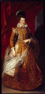 Portret van Johanna van Oostenrijk door Peter Paul Rubens