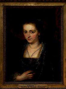 Portret van een vrouw. Portret van Suzanna Fourment