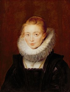 Portret van de Erejonkvrouw van de Infanta Isabella door Peter Paul Rubens