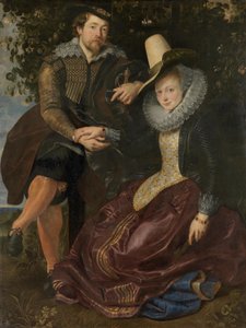Rubens en Isabella Brant in de kamperfoelieprieel