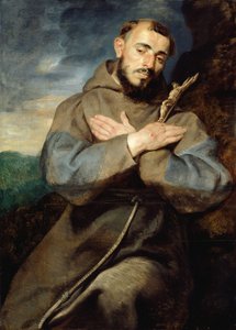 Sint Franciscus door Peter Paul Rubens