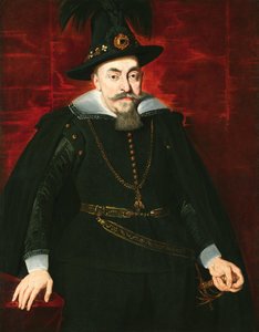 Portret van Sigismund III Vasa, koning van Polen door Peter Paul Rubens