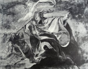 St. Gregorius van Nazianze door Peter Paul Rubens
