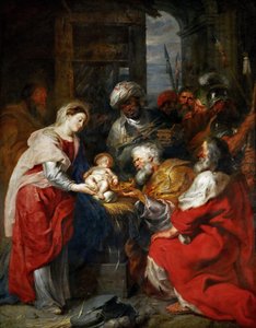 De Aanbidding der Wijzen door Peter Paul Rubens