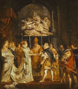 Het huwelijk bij volmacht van prinses Maria de