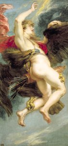De Ontvoering van Ganymedes, ca. 1636-38 door Peter Paul Rubens
