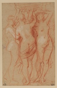 De Drie Gratiën, c.1635-40 door Peter Paul Rubens