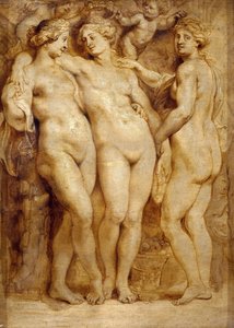 De Drie Gratiën door Peter Paul Rubens