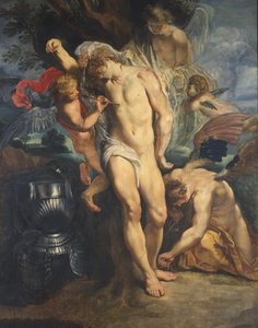 Het martelaarschap van Sint Sebastiaan door Peter Paul Rubens