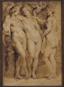 De drie gratiën door Peter Paul Rubens