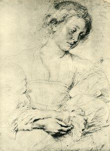 Jonge vrouw met gevouwen handen, 1629-1630, 1943