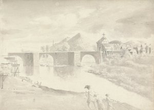 Bridgenorth Brug door Peter Rashleigh