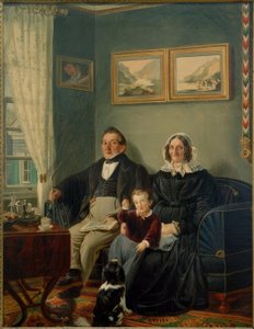 Johann Peter Keuchen en Sophie Karoline Keuchen door Peter Schwingen