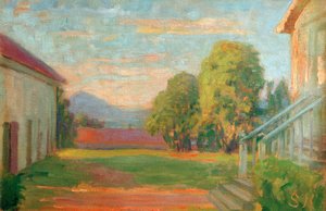 Noord-Italiaanse villa door Peder Severin Krøyer