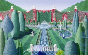 De topiary tuin