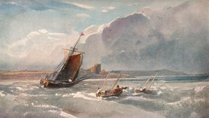 Nadert de haven, ca. 1820 door Peter de Wint