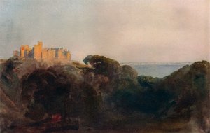 St. Donats Castle, Glamorganshire, 1924 door Peter de Wint