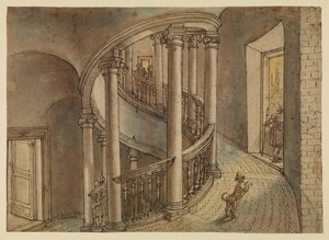 Belvedere-trap, van Bramante