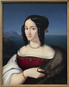 Carolina Grossi, de eerste vrouw van de kunstenaar
