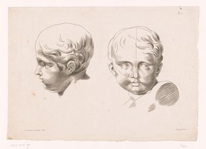 Twee kinderhoofden