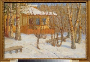 Vorst en zon door Petr Ivanovic Petrovichev
