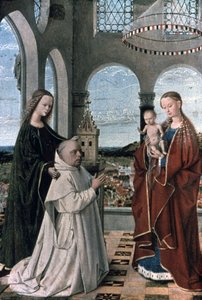 Madonna en Kind, 15e eeuw door Petrus Christus