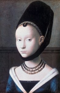 Portret van een jong meisje, c1460 door Petrus Christus