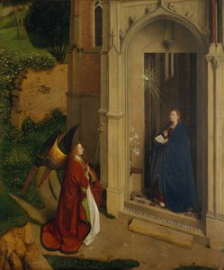 De Annunciatie, c.1450 door Petrus Christus